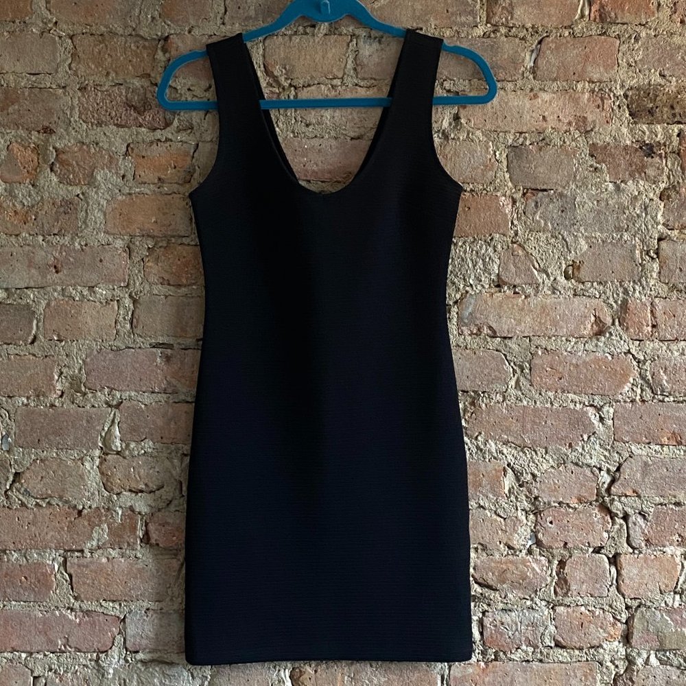 Black Bodycon Mini Dress